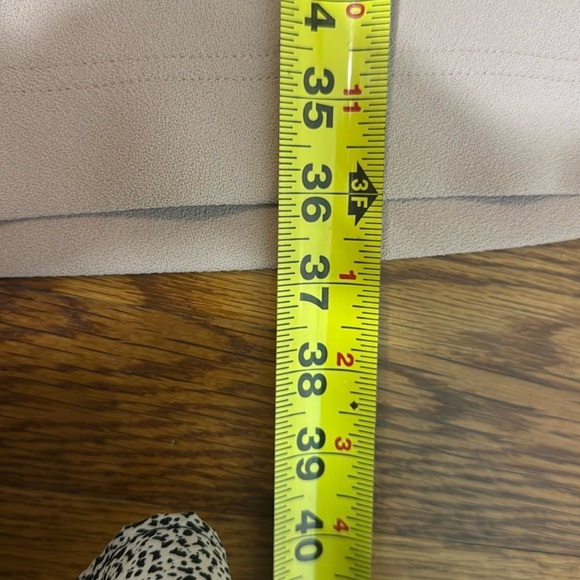 See By Chloe Wide Leg Pale Pink Seam Detail Culotte Pants Size 36 Quiet Luxury - Picture 12 of 13